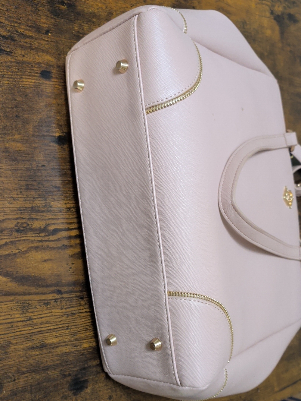 Glass Ladder,Pink, Women's Satchel Handbag - Elegant Everyday Tote